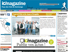 Tablet Screenshot of pays-des-vals-de-saintonge.icimagazine.com