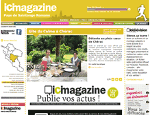 Tablet Screenshot of pays-de-saintonge-romane.icimagazine.com